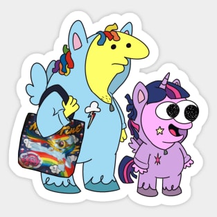 Smiling Friends is magic Sticker